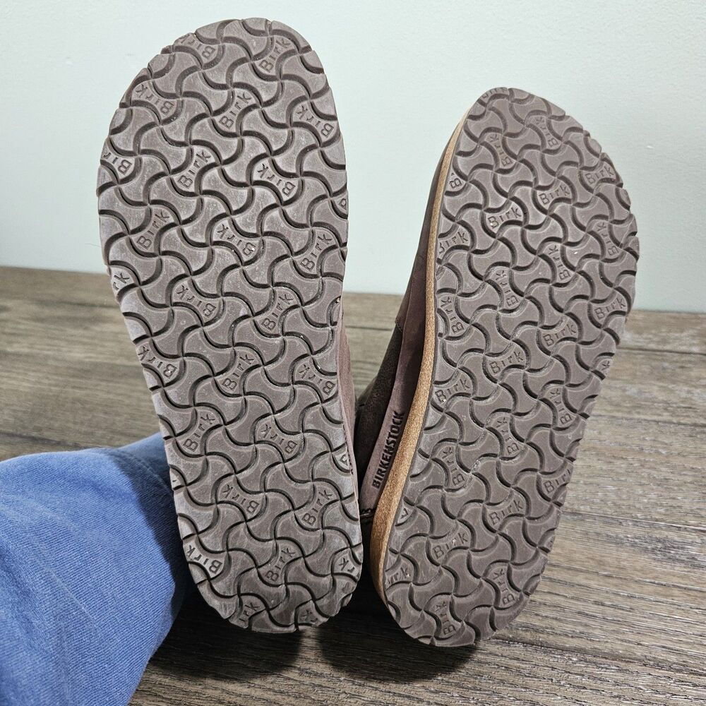 Birkenstock Honnef High Leather‎ Boots Oiled Nubuck, Roast Brown, M7/W9 EU40 - Picture 8 of 9